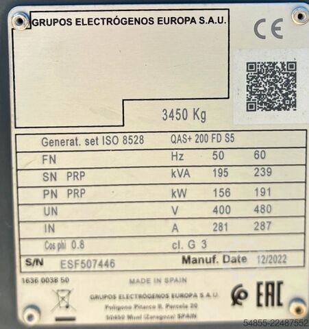 Ostalo Atlas Copco QAS+200