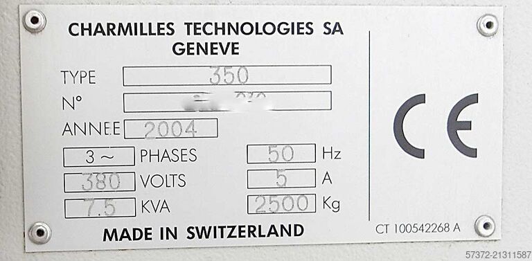 Máquina de electroerosión por penetración Charmilles Roboform 350