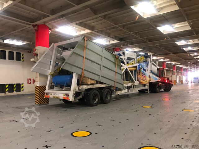 Mobil betongblandningsanläggning PROMAX Mobile Concrete Batching Plant M100-TWN (100m3/h)