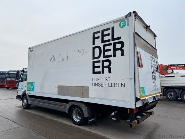 বক্স ট্রাক MERCEDES-BENZ ATEGO 818 * ANFAHUNFALL * MOTOR LÄÜFT *