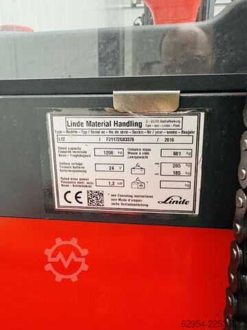 मैनुअल स्टैकर Linde L 12 kurze Gabel 1000mm