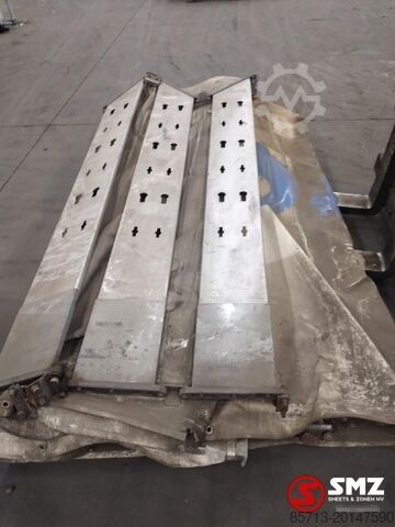 Chassis-del Diversen Occ set zijdekzeilen 235 cm x 530 cm