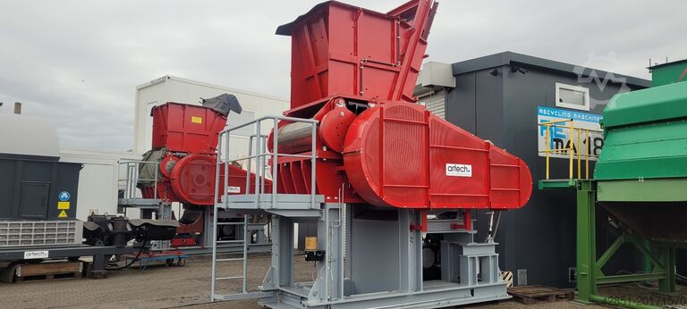 Granulator goditje, grirës me bosht të vetëm, ARTECH Recyclingtechnik SG 80/120 ZL-250