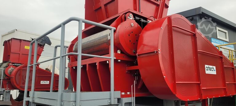 Granulator goditje, grirës me bosht të vetëm, ARTECH Recyclingtechnik SG 80/120 ZL-250