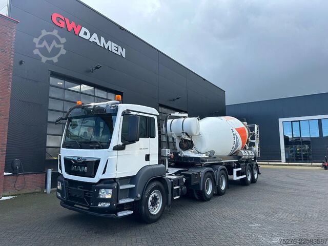  MAN TGS 33.460 6x4 +Mixeroplegger 12 m3 Euro 6