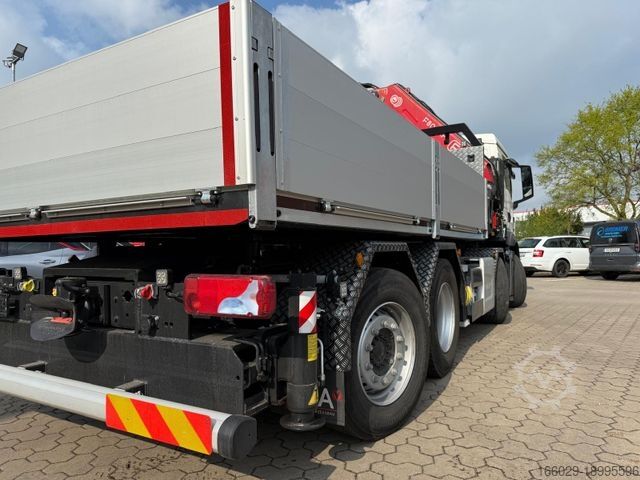 کامیون مسطح MAN 35.520 8x4 Kran Fassi F800, OHNE ABSTÜTZÜBERWACH
