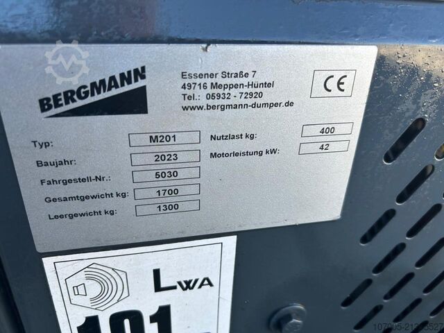 Outro Bergmann Mähraupe M 201 mit Zubehör