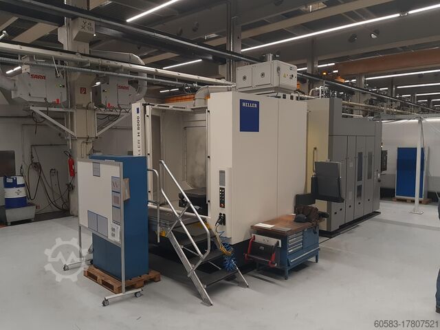 Bearbeitungszentrum Heller H 8000