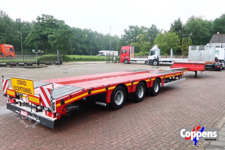 Yarı alçak yükleyici Max Trailer Max 100-F-S43-1AAF Uitschuifbaar 450cm