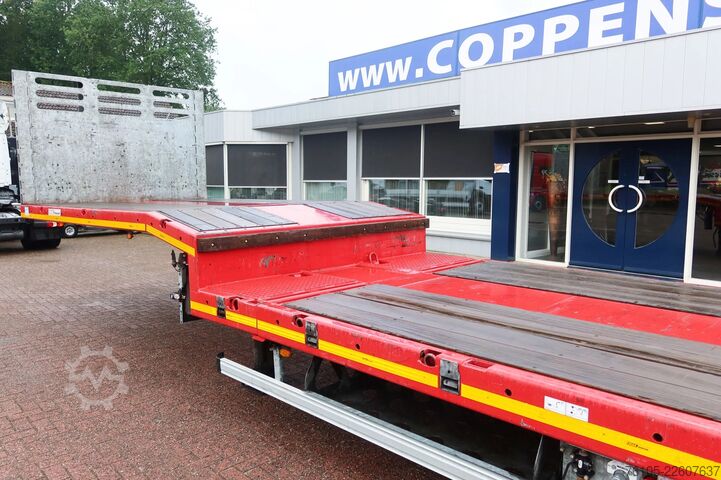 Yarı alçak yükleyici Max Trailer Max 100-F-S43-1AAF Uitschuifbaar 450cm