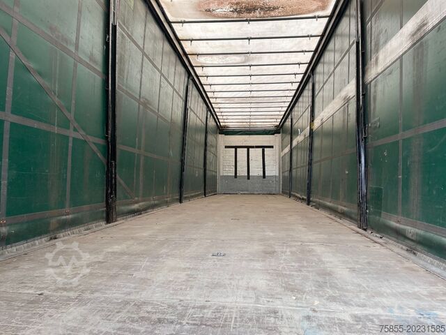 Curtain sided Schmitz SCS 24/L - 13.62 E B (S01) Kooiaap / SAF Axle /...