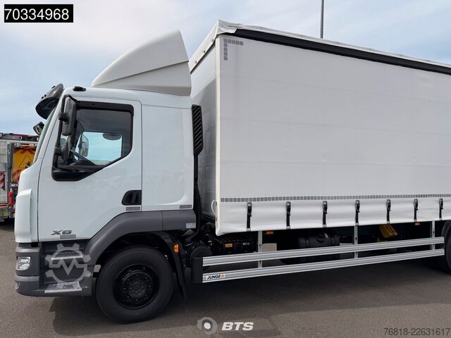 Tentiga platvormveok DAF XB 260 4X2 FA VDC 16t - Junge Curtainsider + 150