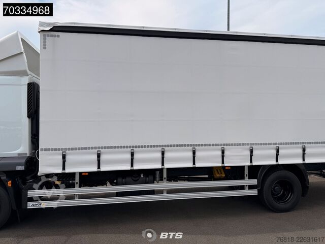 Tentiga platvormveok DAF XB 260 4X2 FA VDC 16t - Junge Curtainsider + 150