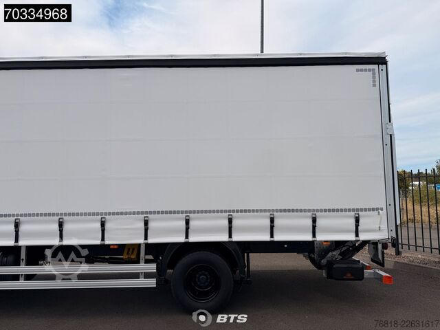Tentiga platvormveok DAF XB 260 4X2 FA VDC 16t - Junge Curtainsider + 150