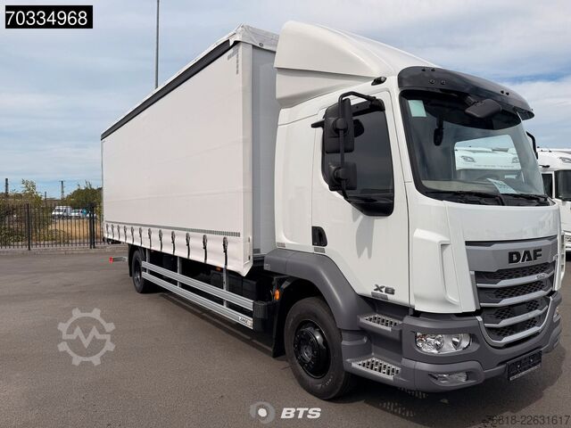 Tentiga platvormveok DAF XB 260 4X2 FA VDC 16t - Junge Curtainsider + 150