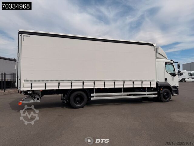 Tentiga platvormveok DAF XB 260 4X2 FA VDC 16t - Junge Curtainsider + 150