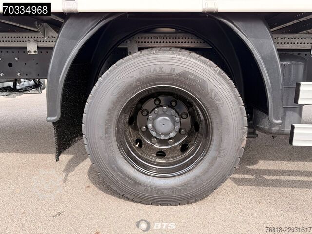 Tentiga platvormveok DAF XB 260 4X2 FA VDC 16t - Junge Curtainsider + 150