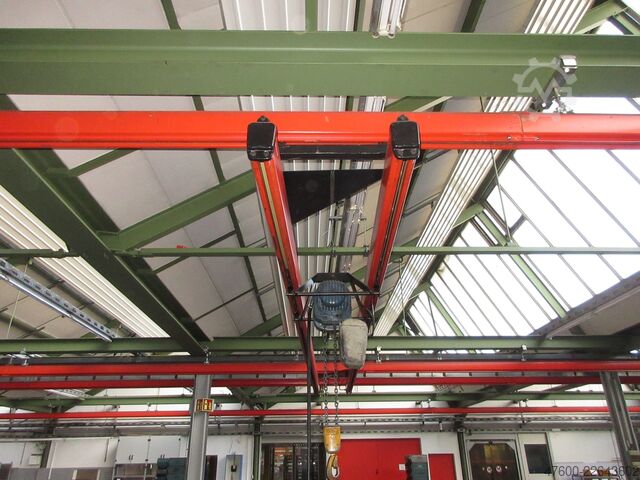 Portaalkraana, sildkraana, hallikraana, kraana Demag Kranhimmel KBK 1000KG Kran KBK 2 II KBK2 11x7m 500Kg PK Kettenzug