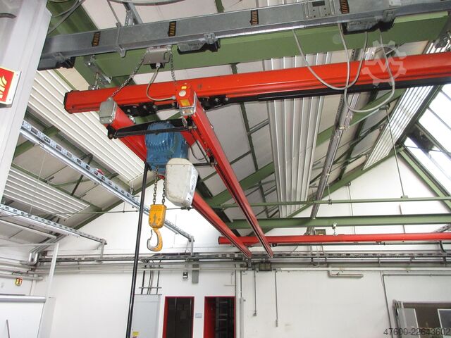 Portaalkraana, sildkraana, hallikraana, kraana Demag Kranhimmel KBK 1000KG Kran KBK 2 II KBK2 11x7m 500Kg PK Kettenzug