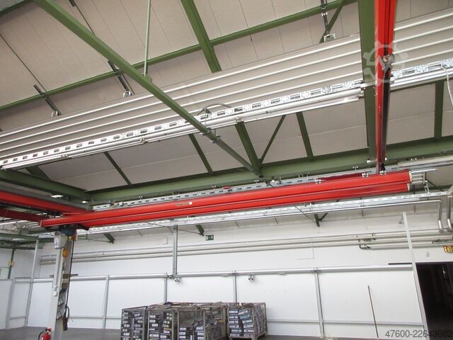 Portaalkraana, sildkraana, hallikraana, kraana Demag Kranhimmel KBK 1000KG Kran KBK 2 II KBK2 11x7m 500Kg PK Kettenzug