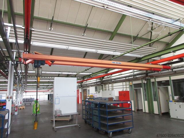 Portaalkraana, sildkraana, hallikraana, kraana Demag Kranhimmel KBK 1000KG Kran KBK 2 II KBK2 11x7m 500Kg PK Kettenzug