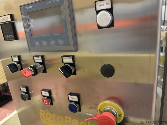 IJsproductie, roterende vulmachine RotoPack, Finamac 15/6