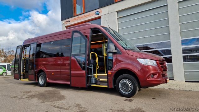 حافلة صغيرة MERCEDES-BENZ Sprinter 517 Heckniederflur Vorlauffahrzeug