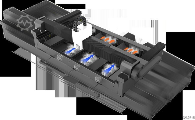 Machine de découpe laser GWeike Fiber Laser | Cutting metal Laser LF3015-P