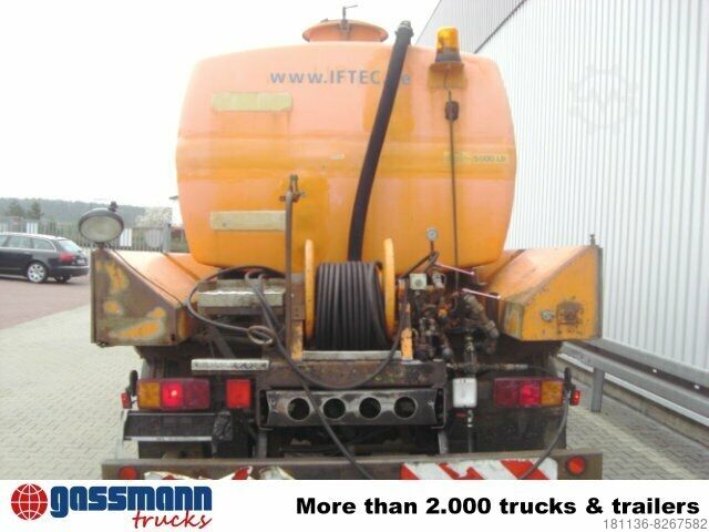 Cestný zametací stroj  Spülaufbau DA22, 5.000 ltr. Tank mit Pumpe
