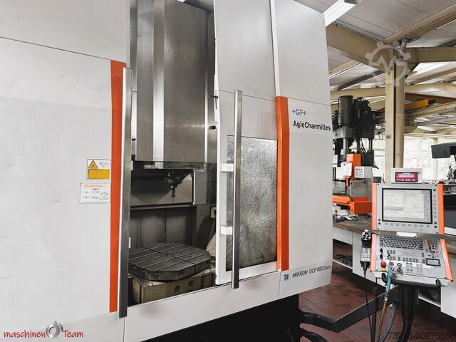 Centro de mecanizado simultáneo de 5 ejes MIKRON UCP800 Duro