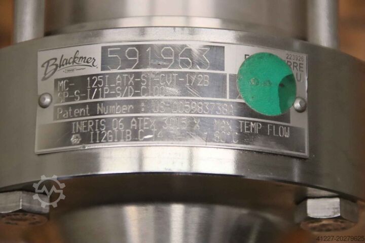 Pompa piston cincin 0,37 kW Blackmer MC-1251_ATX-ST-CVT-1/2B  SP-S-I/1P-S/D-C100