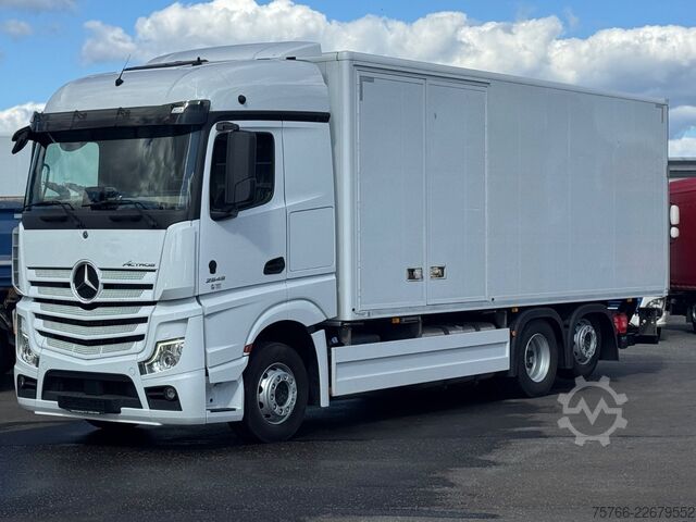 รถบรรทุกตู้ MERCEDES-BENZ ACTROS 2545 L / LBW / SEITENTÜRE