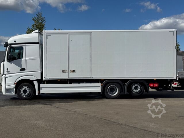 รถบรรทุกตู้ MERCEDES-BENZ ACTROS 2545 L / LBW / SEITENTÜRE