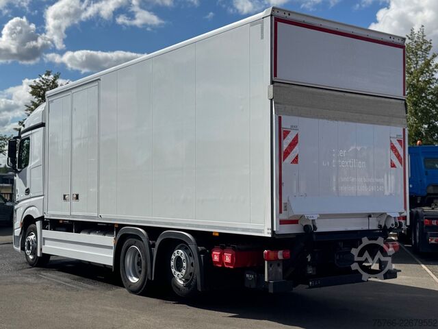 รถบรรทุกตู้ MERCEDES-BENZ ACTROS 2545 L / LBW / SEITENTÜRE