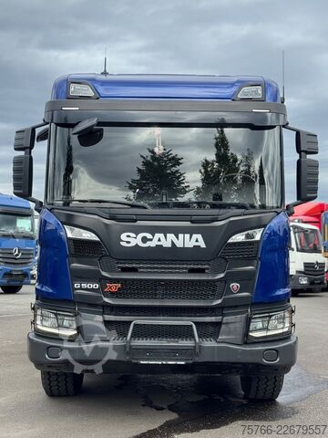 Tresidig tippbil SCANIA G 500  / DAUTEL / PLANE / BORDMATIC