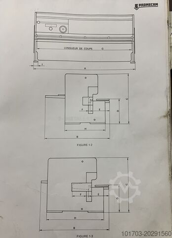 Cizalla hidráulica Promecam GH 1230 A