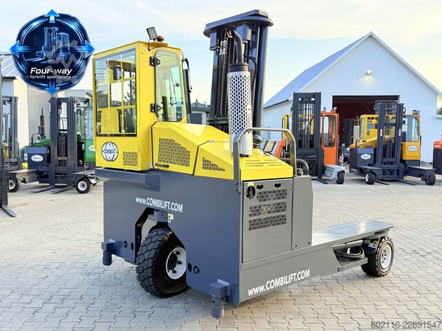 Keturs kryptimis krautuvas Combilift C4000 DIESEL TRIPLEX 6000 FORK POSITIONE