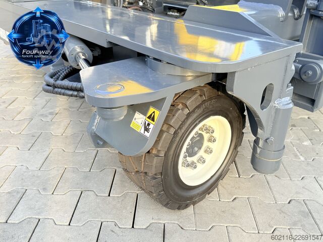 Keturs kryptimis krautuvas Combilift C4000 DIESEL TRIPLEX 6000 FORK POSITIONE