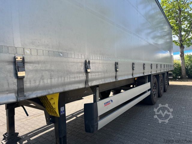 Open semitrailer with tarp SCHMITZ CARGOBULL SCS 24 L, Reifen 95%