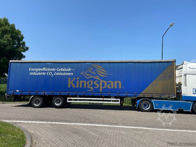 Curtain sided LAG O-2-30 01 Kooiaap / Steering axle / Lift-Axle /...
