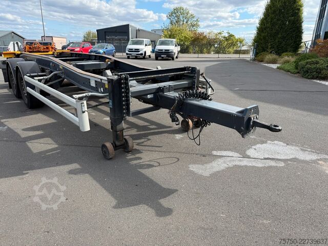 Remolque roll off HÜFFERMANN HTSA 18.77 Tandem Schlitten