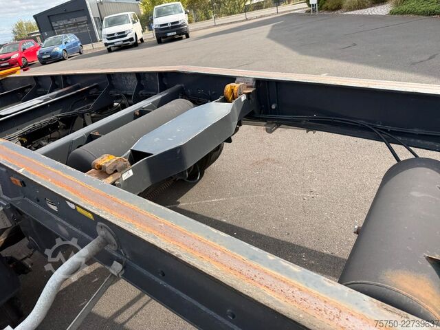 Remolque roll off HÜFFERMANN HTSA 18.77 Tandem Schlitten