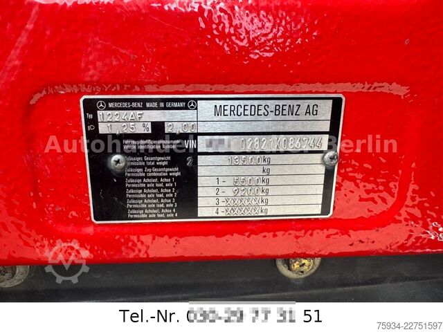Annan MERCEDES-BENZ 1224 AF SK LF 16 4x4 Tank 1600l