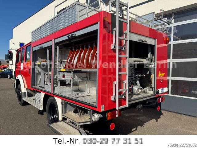 Vakuumtankbil MERCEDES-BENZ SK 1224 AF  TLF 16/25 4x4Tank 2400l orig.18tkm