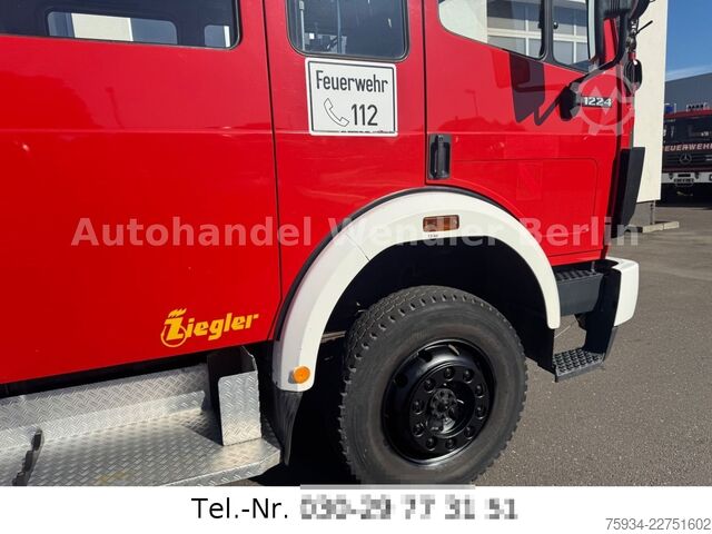 Vakuumtankbil MERCEDES-BENZ SK 1224 AF  TLF 16/25 4x4Tank 2400l orig.18tkm
