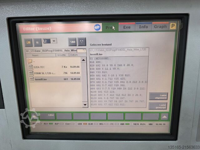 Draad vonkerosiemachine AGIE CHARMILLES FI 440 SLP