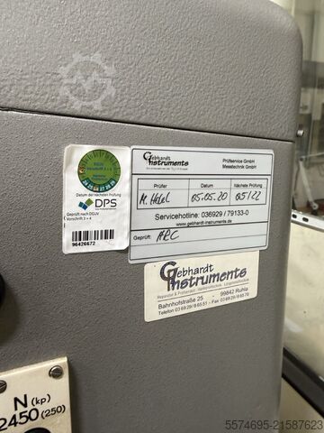 Συσκευή δοκιμής σκληρότητας Rockwell (HRC) unbekannt unbekannt