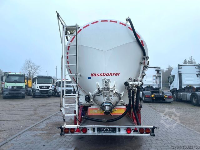 Siloauflieger KÄSSBOHRER 60m³ Kippsilo /Hydraulische Stützen / Auch Miete