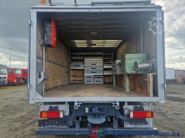 Φορτηγό κουτί (κουρμπαριστό) Mercedes-Benz Atego 1024 4x4 Ideal Basis Wohn-Expeditionsmobil