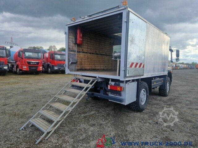 Kastes kravas automašīna Mercedes-Benz Atego 824 4x4 Ideal Werkstatt-Wohn-Expeditionsmobil